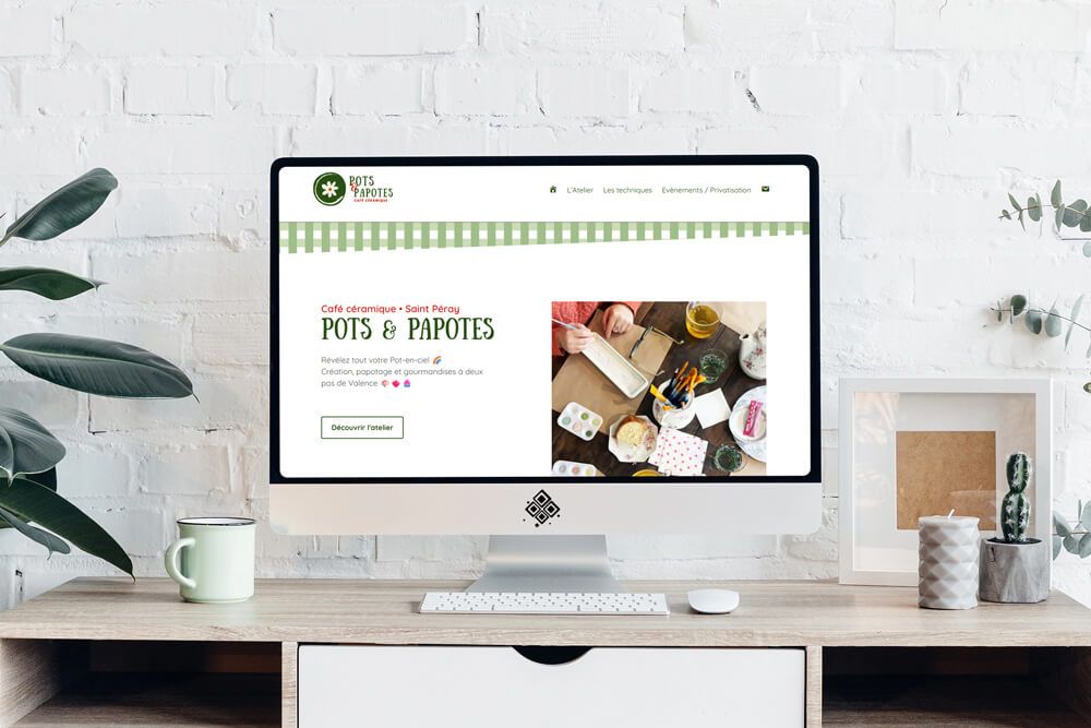Site web Pots & Papotes